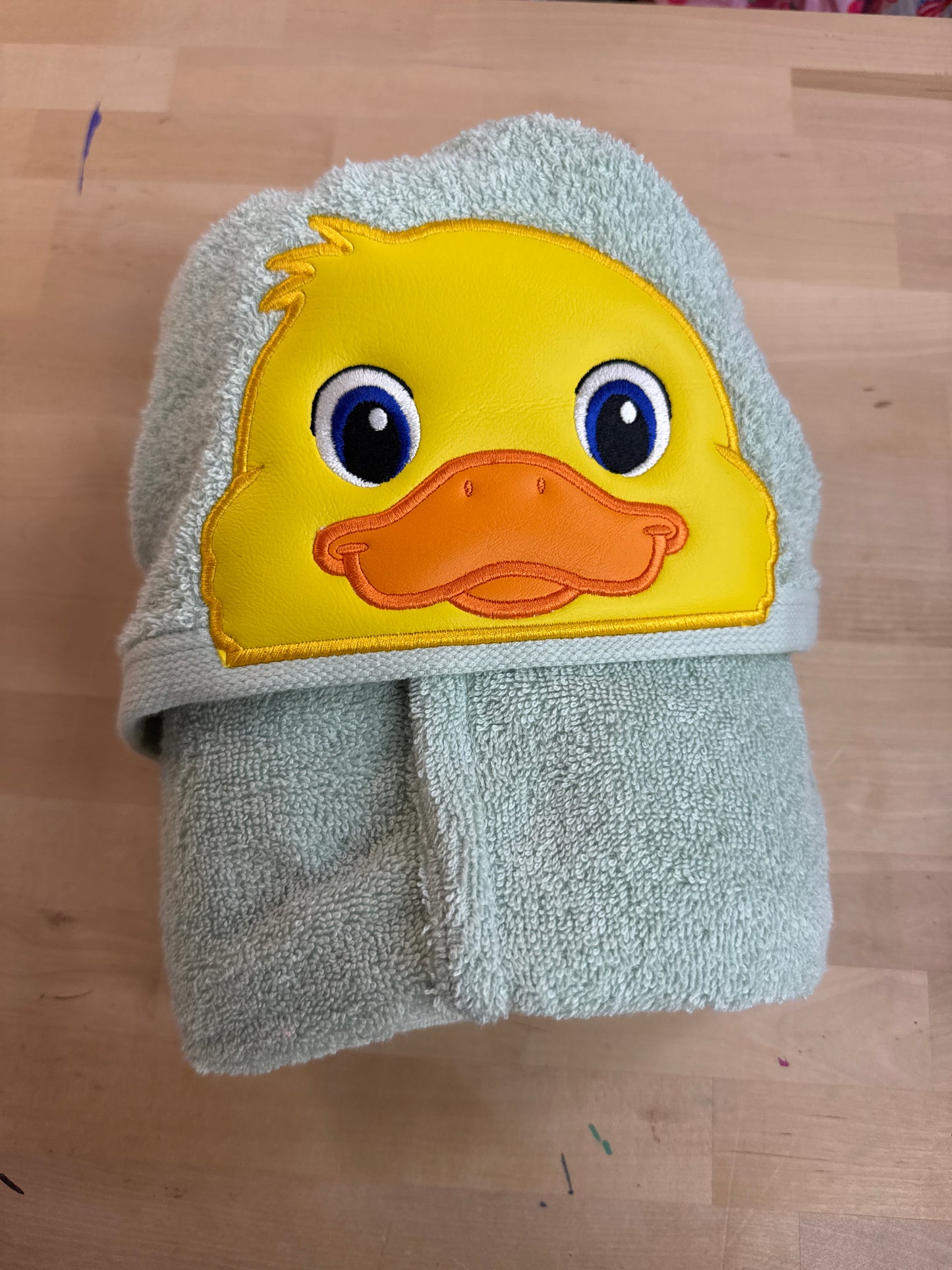 Duck Hooded Bath Towel