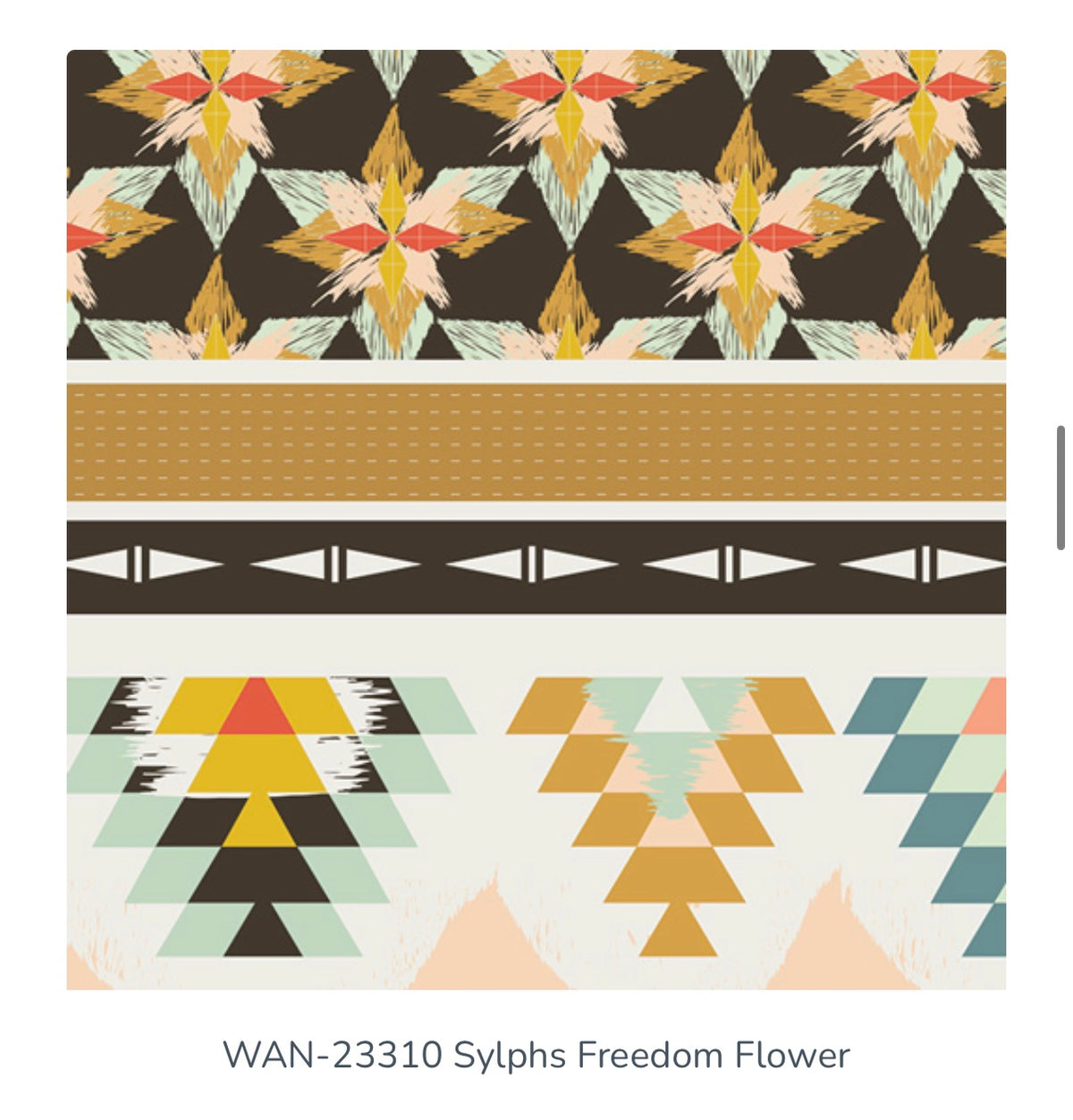 Art Gallery Fabrics – Sylphs Freedom Flower WAN-23310 | Sold by the Half Yard