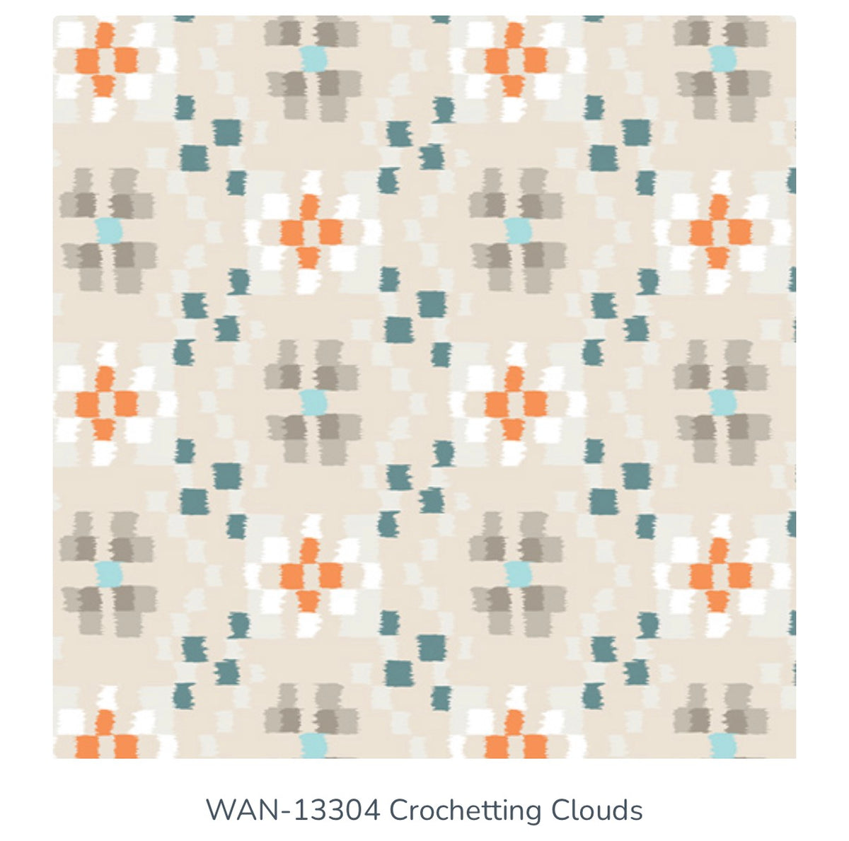 Wanderer April Rhodes crocheting clouds