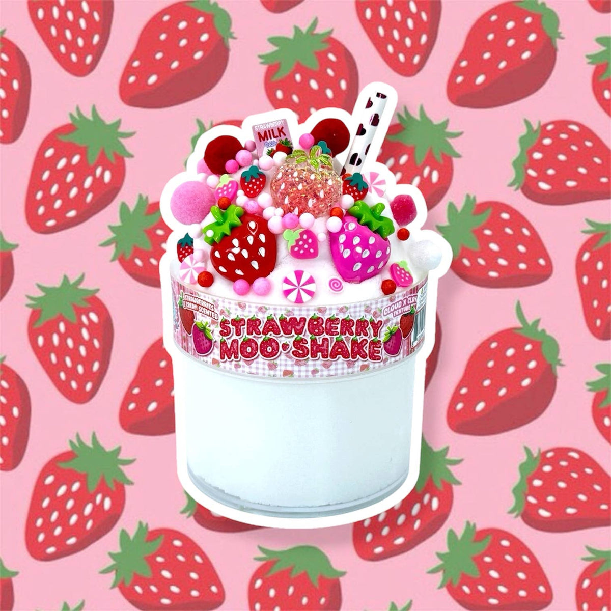 Strawberry Moo-Shake Slime