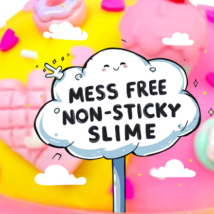 French Bakery Cloud Slime Soft &amp; Fluffy | Sweet Bakery Scent | Non-Sticky | 8 fl oz: 8 FL OZ