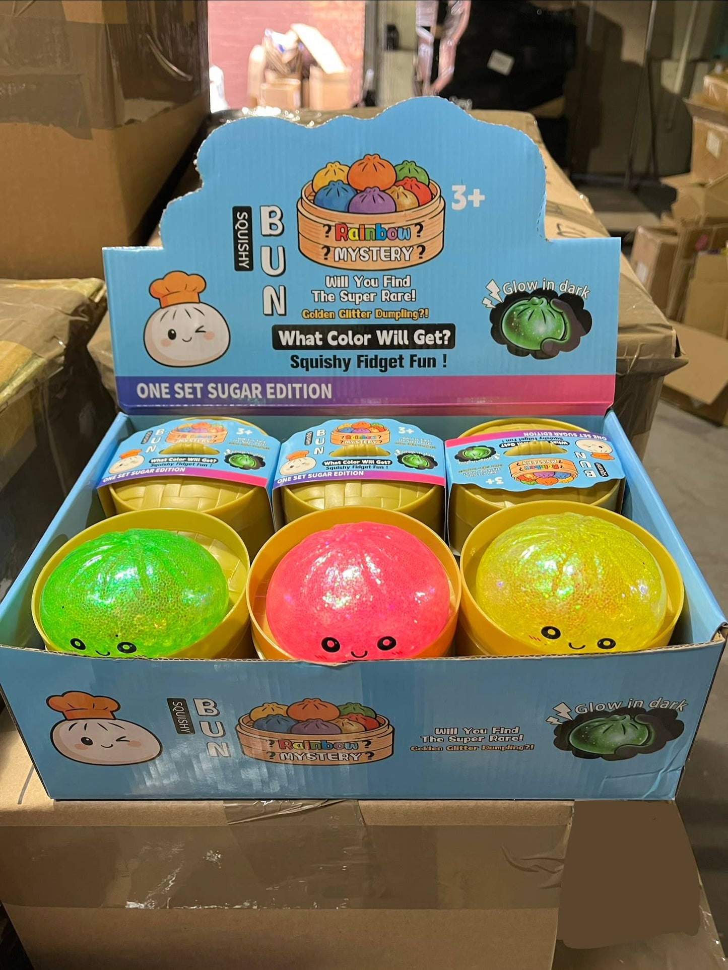 Glitter Glow in the Dark Orby Dumpling