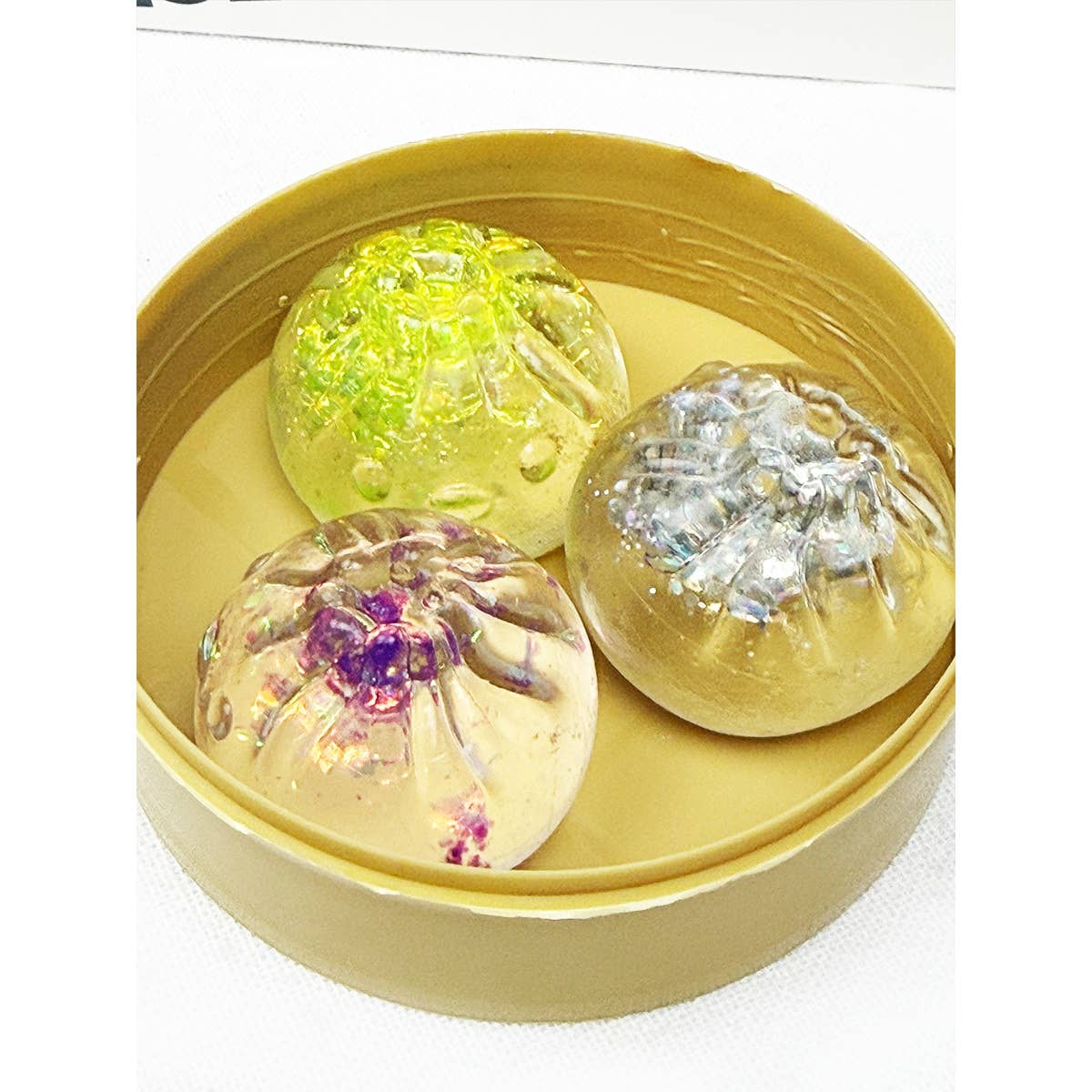 Mystery Mini Trio Dumpling Squishy with Steamer: