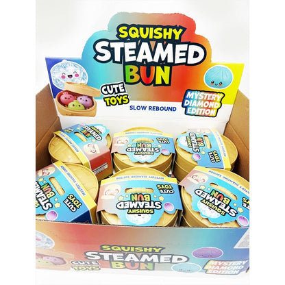 Mystery Mini Trio Dumpling Squishy with Steamer: