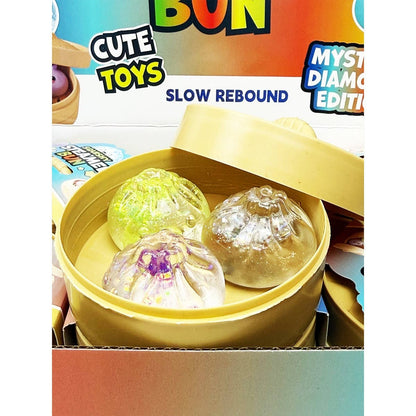 Mystery Mini Trio Dumpling Squishy with Steamer: