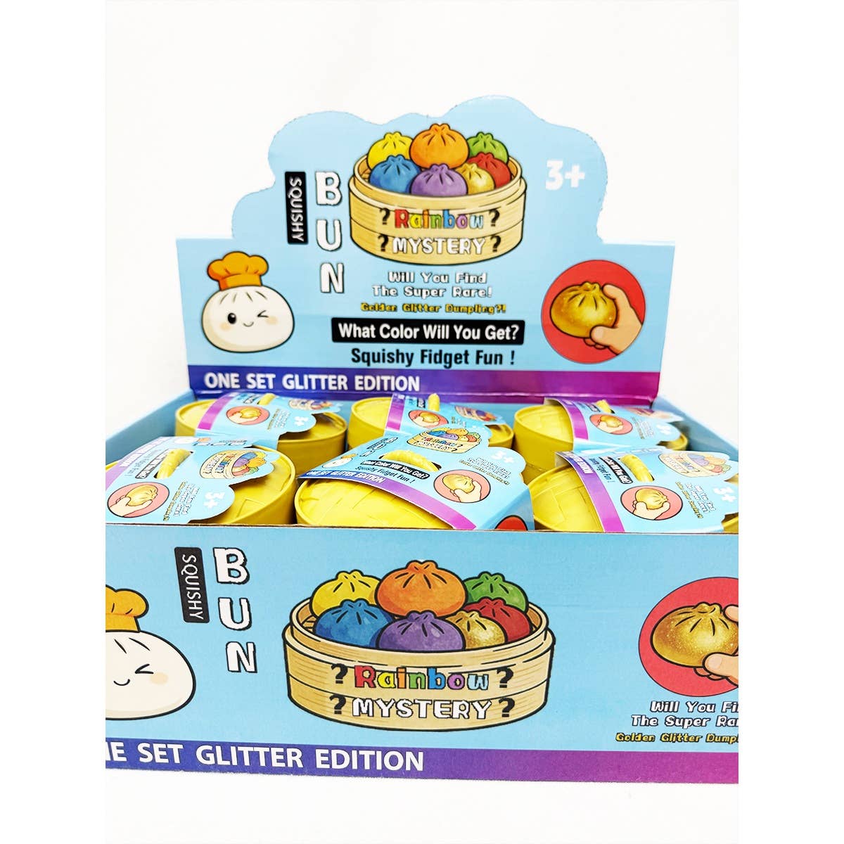 Dumpling Flour Squishy Box with Steamer