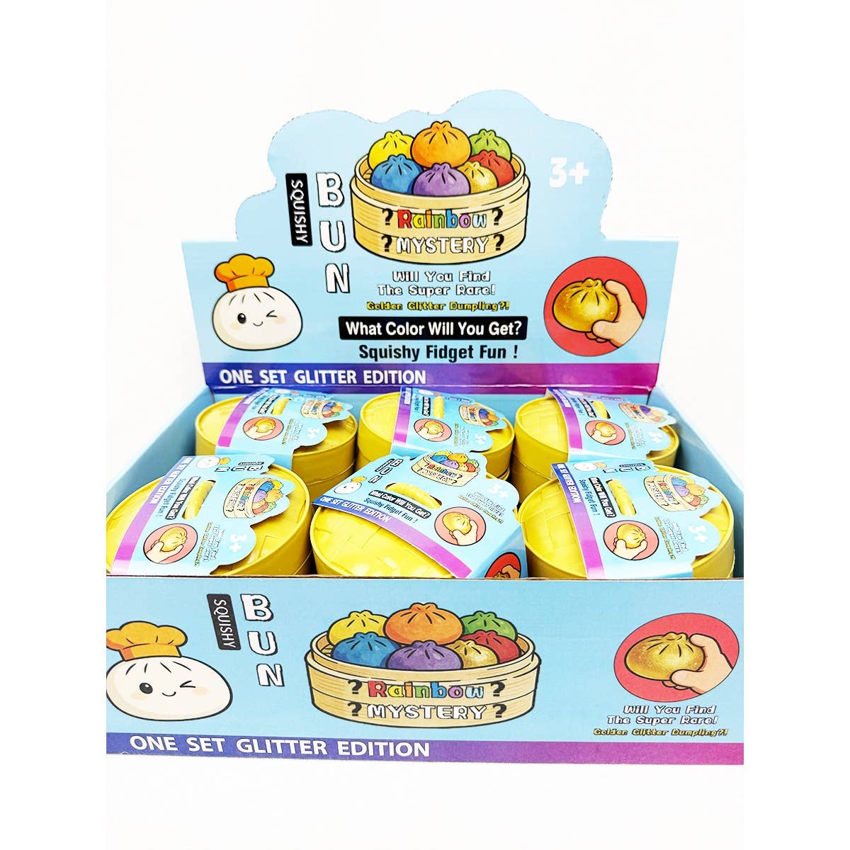 Dumpling Flour Squishy Box with Steamer