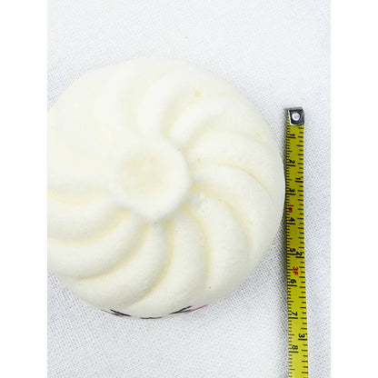 Dumpling  Slow Rising Squishy Toy: WHITE