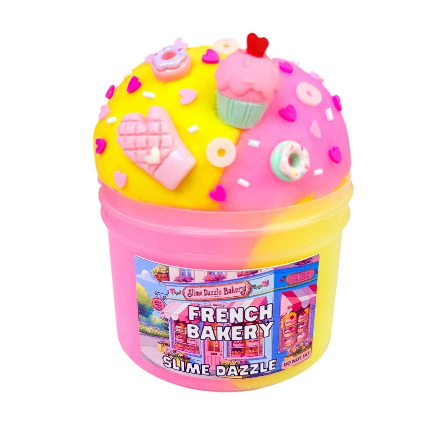 French Bakery Cloud Slime Soft &amp; Fluffy | Sweet Bakery Scent | Non-Sticky | 8 fl oz: 8 FL OZ