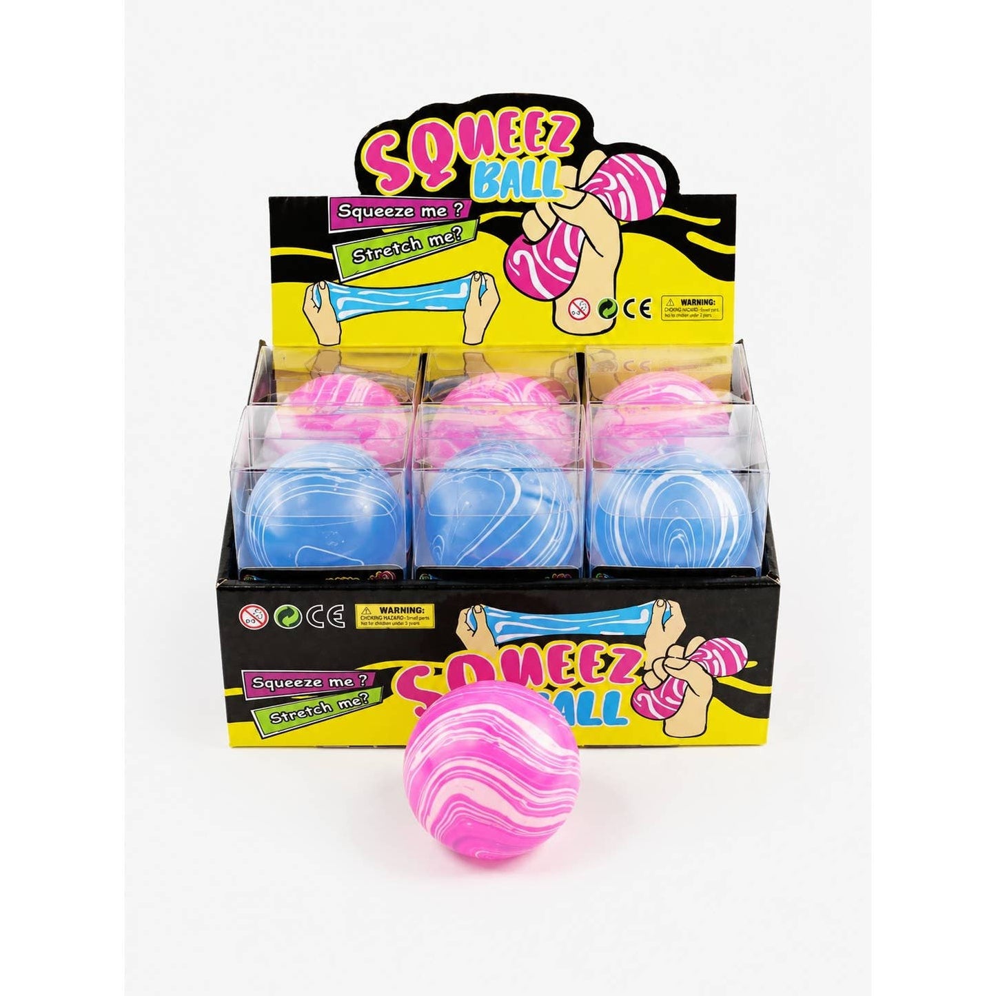Marbled Round Shaped Squishy Toy