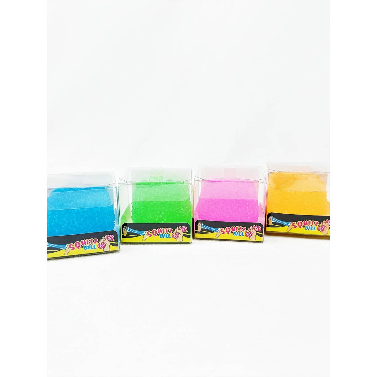 Textured Ice Cube Squishy Toy