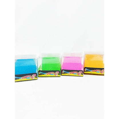 Textured Ice Cube Squishy Toy