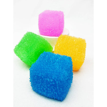 Textured Ice Cube Squishy Toy