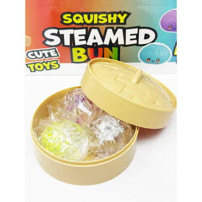 Mystery Mini Trio Dumpling Squishy with Steamer: