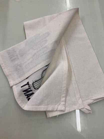 Can’t Touch This Embroidered Kitchen Towels