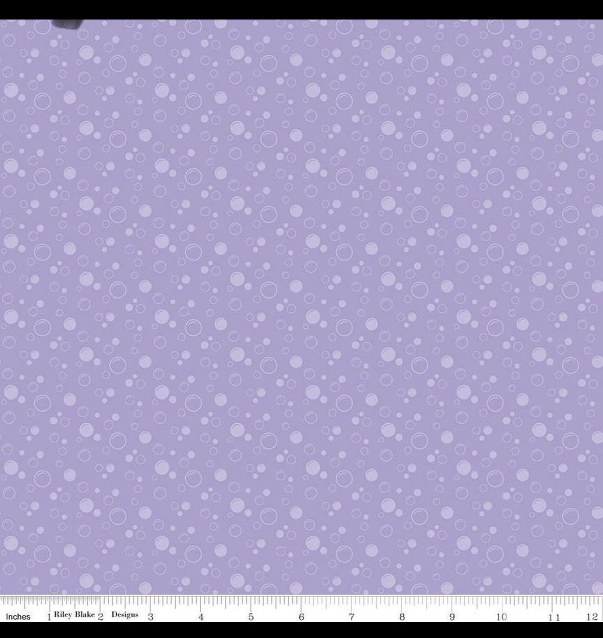 Mer-Mazing Bubbles C14194 Lilac - Riley Blake Designs - Tone-on-Tone Dots - Quilting Cotton Fabric