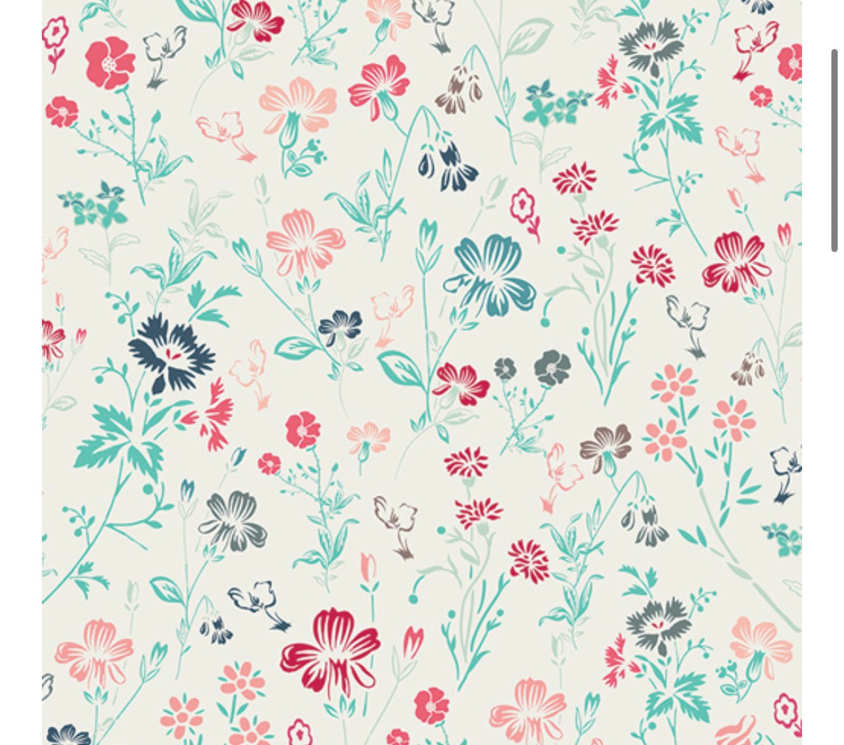 Art gallery fabrics nouvella ditsy radiance