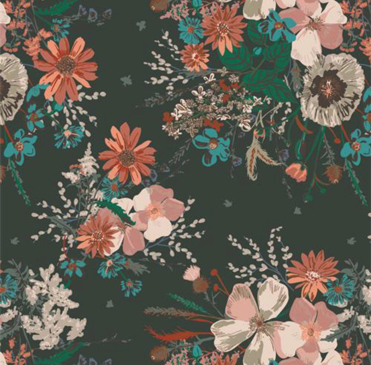 Spirited  Collection  *  Painted Prairie Anthesis    SPT-85223   Quilt Quilting Cotton Fabric Art Gallery Fabrics  AGF   AGF