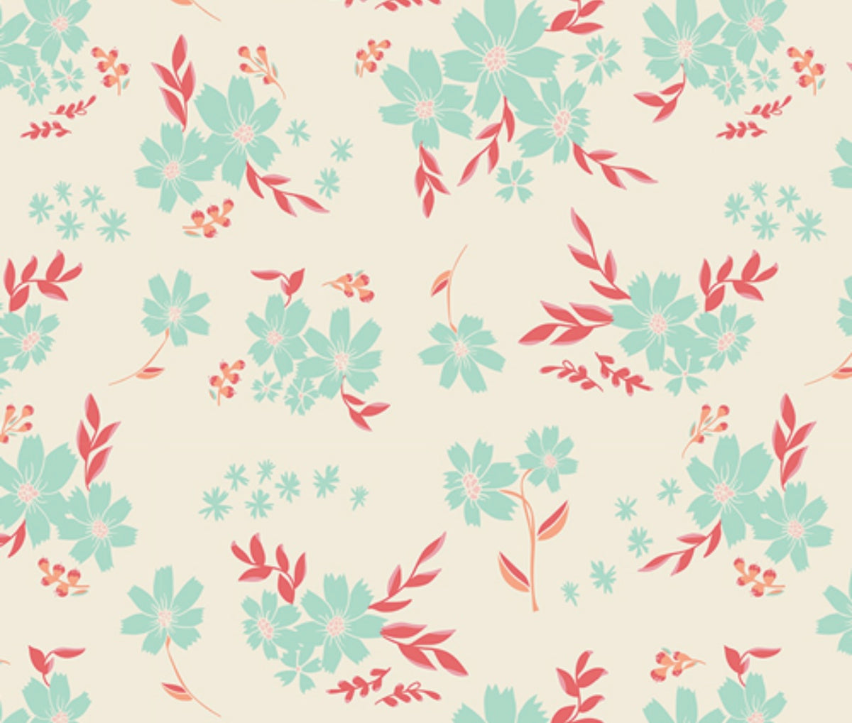Flyaway Petalums Sky WNG-2023 by Bonnie Christine for Art Gallery Fabrics | Fabric by the 1/2 Yard
