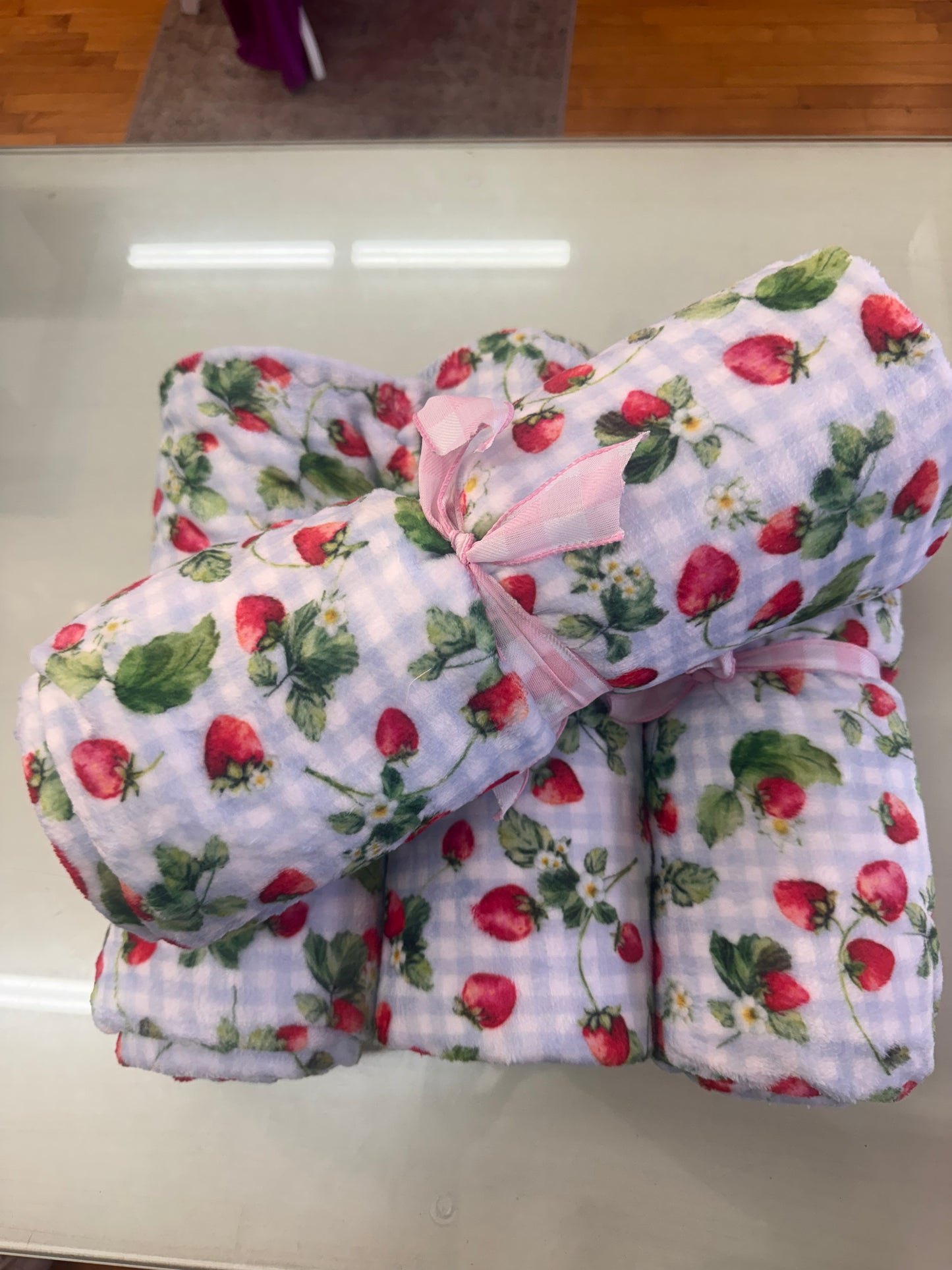60” x 60” Plush Cloud Shannon Fabric Blanket