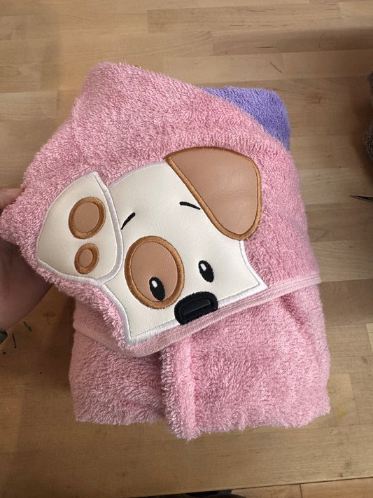 Puppy Hooded Bath Towel