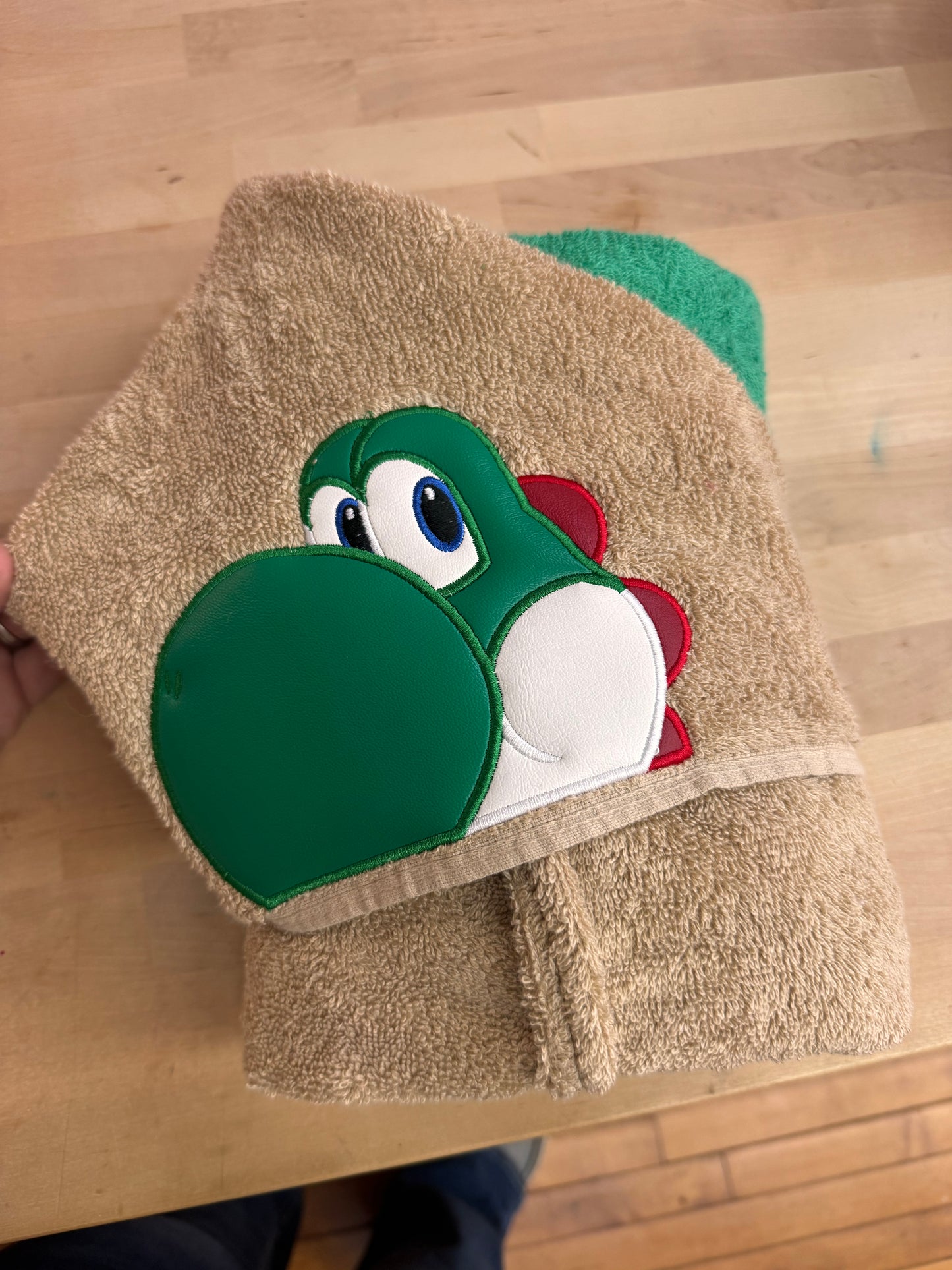 Dinosaur Hooded Bath Towel