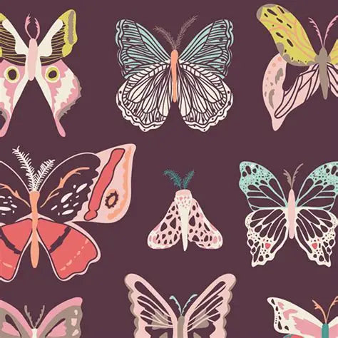 Winged Wingspan Fig by Art Gallery Fabrics