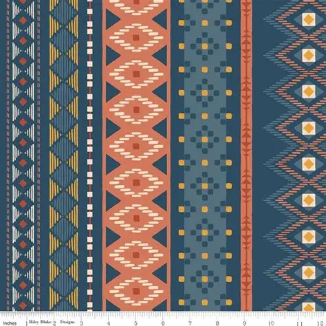 Riley Blake Santa Fe Fabric C13380-Navy