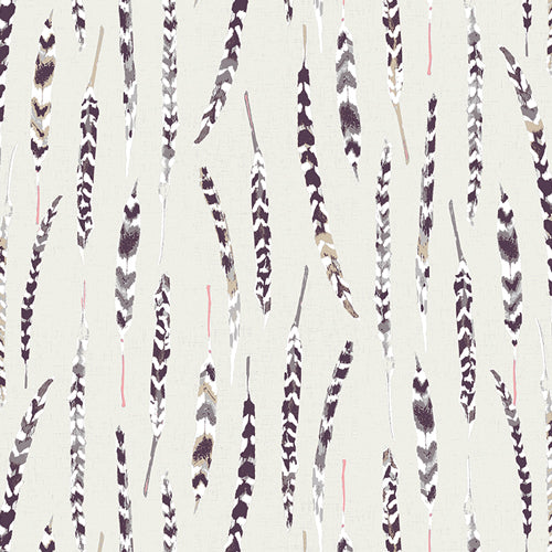 Wonderland Cheshire Feathers Pastry WND-2537 Fabric