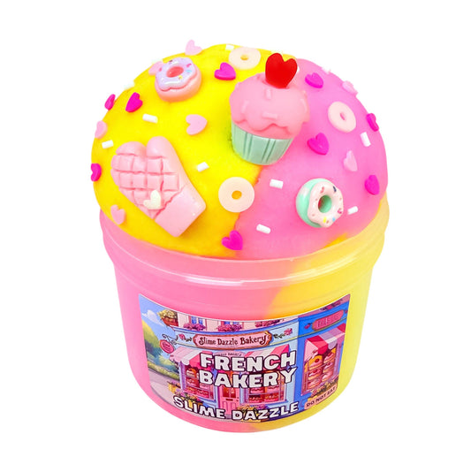 French Bakery Cloud Slime Soft &amp; Fluffy | Sweet Bakery Scent | Non-Sticky | 8 fl oz: 8 FL OZ