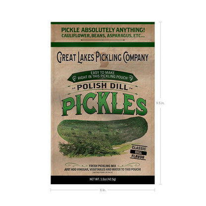 Polish Dill Easy-to-Make Pickling Pouch