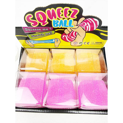 Textured Ice Cube Squishy Toy