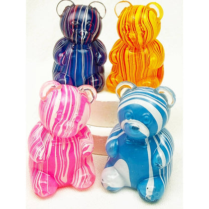 Marbled Gummy Bear Squishy Toy