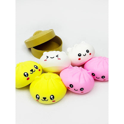 Dumpling Flour Squishy Box with Steamer
