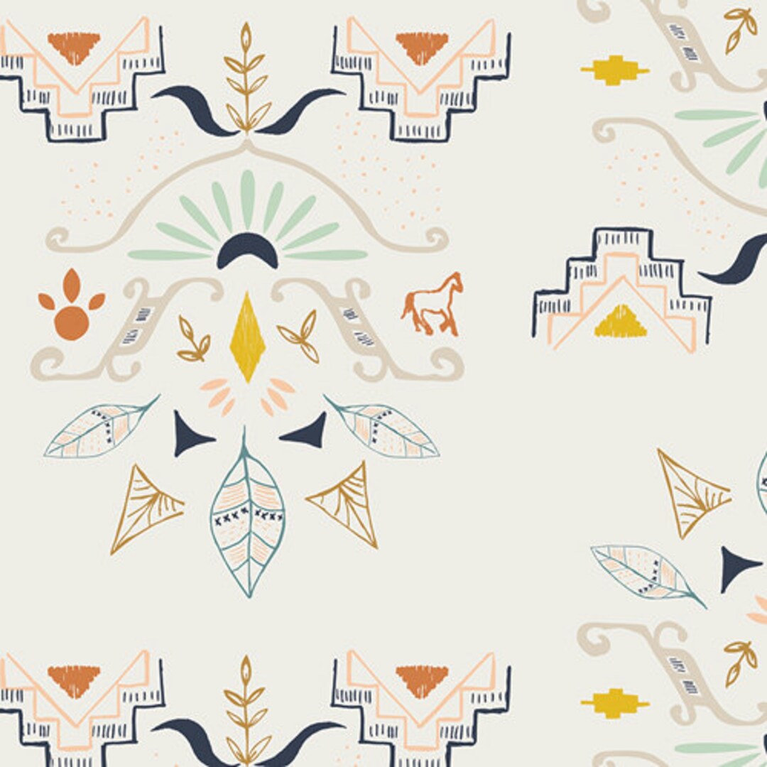 Temple of Allanque from Wanderer by April Rhodes for Art Gallery Fabrics