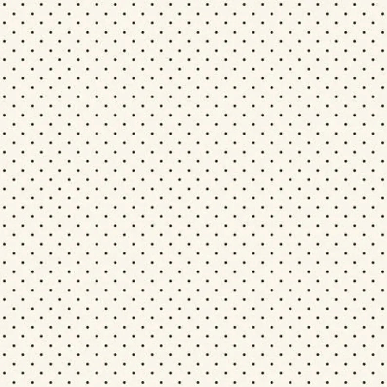 Fleur Noire, C12528 Cream, 100% Cotton, Riley Blake
