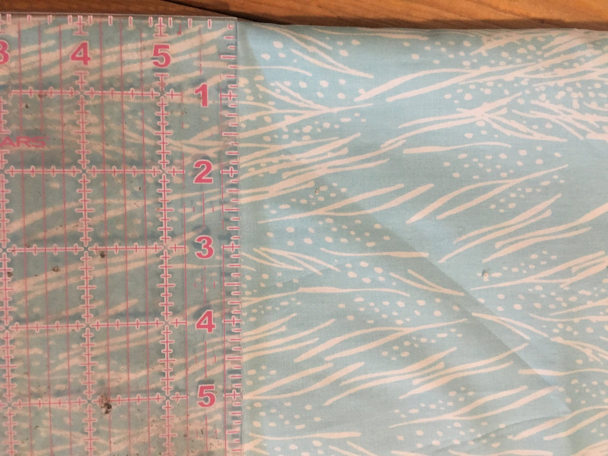 Freshly Cut Line, Blue Line, Art gallery fabric, Meadow Collection