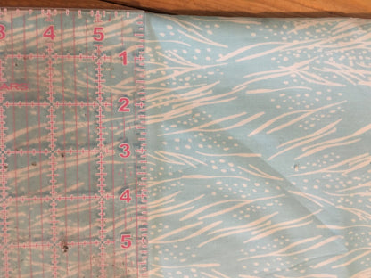 Freshly Cut Line, Blue Line, Art gallery fabric, Meadow Collection